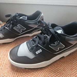 New Balance 550 Men's Black and Gray Sneakers